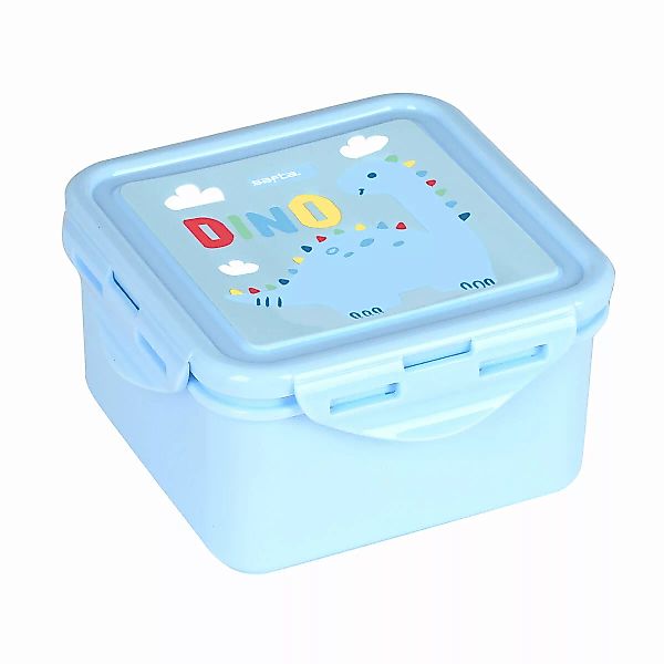 Lunchbox Safta Dinoland Kunststoff 13 X 7.5 X 13 Cm Blau Weiß günstig online kaufen