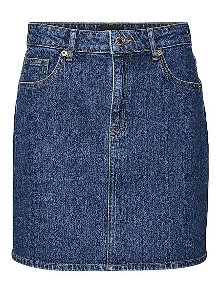 Vero Moda Sommerrock Mini Denim Hoher günstig online kaufen