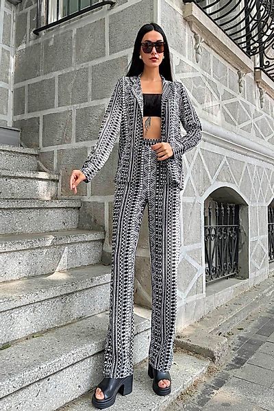 For You Moda Hosenanzug 3-teiliges Viskose günstig online kaufen