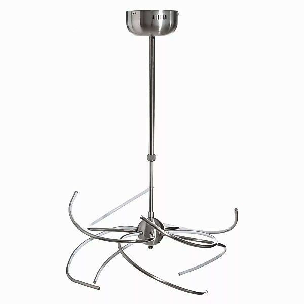 Deckenlampe 60 X 60 X 120 Cm Metall Silber Moderne günstig online kaufen