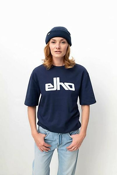 Elho Rundhalsshirt mit elho Logo-Print günstig online kaufen