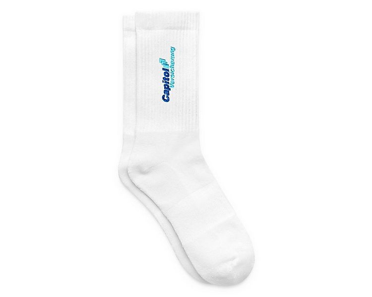 Spreadshirt Socken Stromberg Gesticktes Logo Capitol Versicherung Tennissoc günstig online kaufen