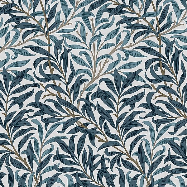 William Morris at Home Vliestapete Willow Bough 10 m x 52 cm Hell Grün FSC® günstig online kaufen