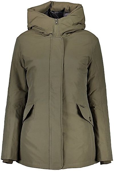 WOOLRICH Outdoorjacke Damenjacke Grün mit Kapuze und Reißverschluss - Stilv günstig online kaufen