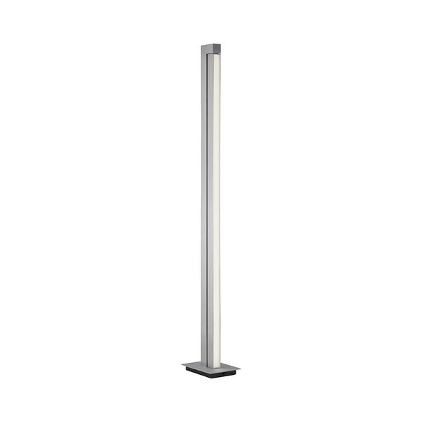 LED-Stehlampe PURE Lines, silber, Fernbedienung, 140 cm günstig online kaufen