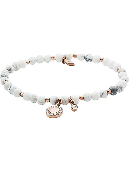 Fossil Armband Fossil Damen-Armband Edelstahl Glasstein günstig online kaufen