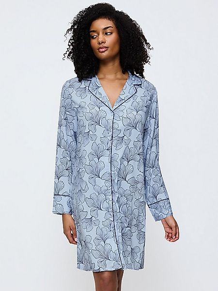 Triumph Nachthemd Boyfriend Fit weich und entspannt - mit Kragen und Paspel günstig online kaufen