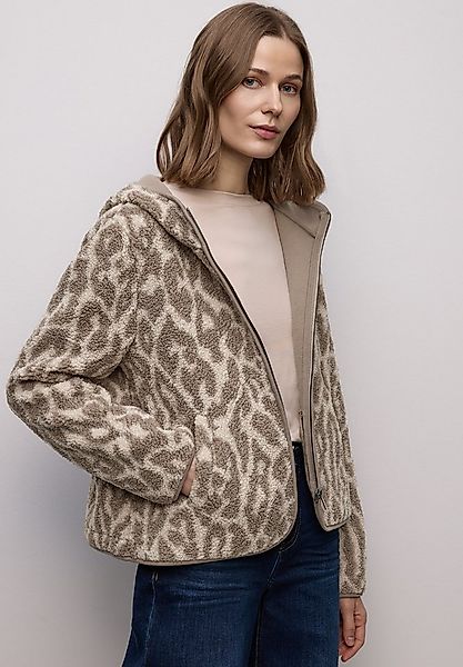 STREET ONE Cardigan mit Leoprint günstig online kaufen