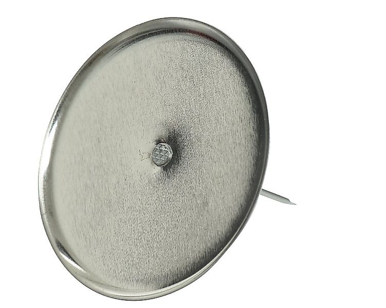 Kaemingk Kerzenhalter, Kerzenhalter Adventskranz Metall 8cm 4 Stück - Silbe günstig online kaufen