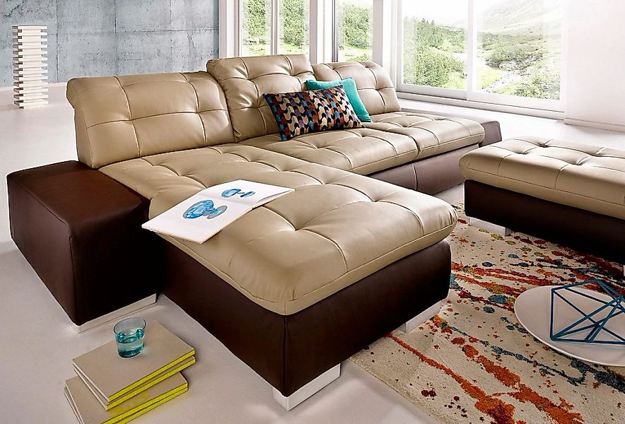 sit&more "Palomino L-Form" wahlweise XL oder XXL und mit Bettfunktion günstig online kaufen