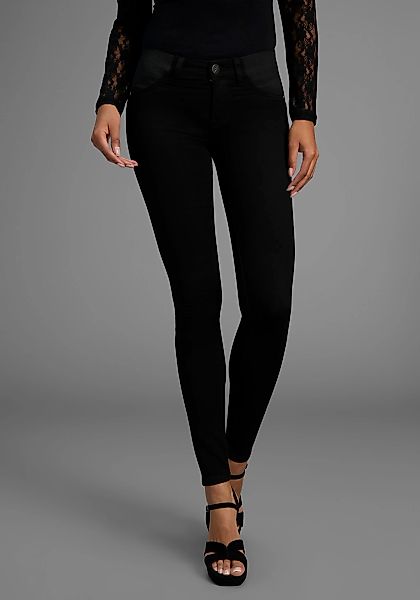 Arizona Skinny-fit-Jeans "Ultra Stretch", skinny-fit, mit Used-Look-Crinkle günstig online kaufen