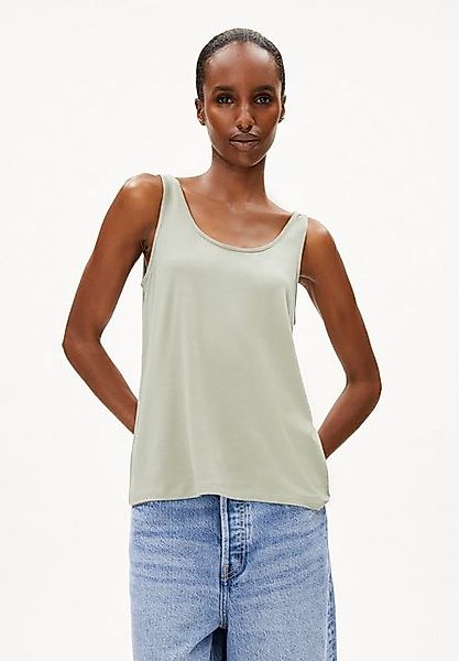 Armedangels Shirttop ASHRAANI SOLID Damen (1-tlg., Regular Fit) Top aus LEN günstig online kaufen
