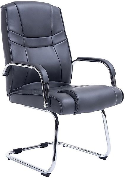 CLP Besucherstuhl Attila, Kunstleder-Bezug, Metallgestell, bis 180 kg günstig online kaufen