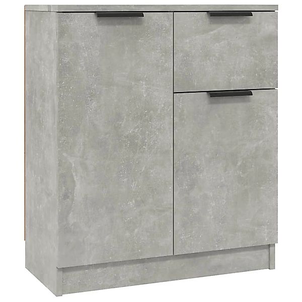 vidaXL Sideboards 2 Stk Betongrau 60x30x70 cm Holzwerkstoff 3115815 günstig online kaufen
