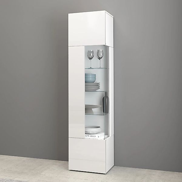OTTO home Vitrine Egypt komplett hochglanz lackiert, 1 Glastür mit 3 Glasbö günstig online kaufen