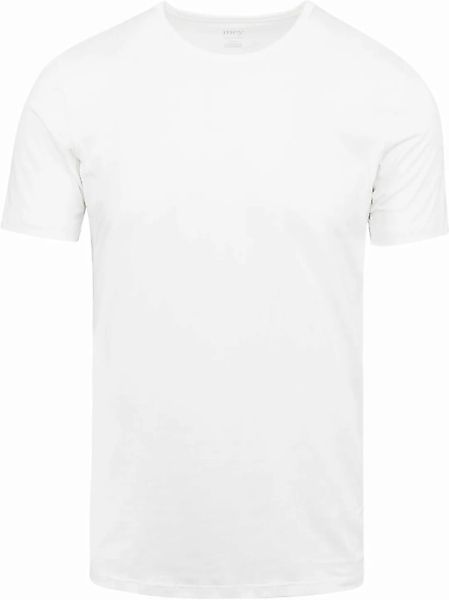 Mey O-Ausschnitt Dry Cotton T-Shirt Weiß - Größe L günstig online kaufen