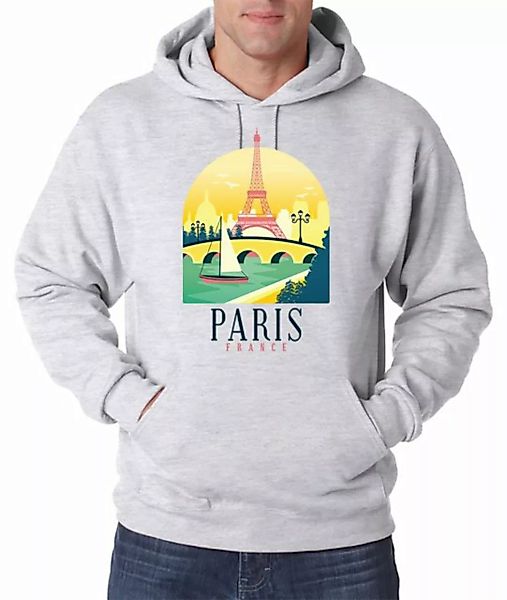 Youth Designz Kapuzenpullover Paris Frankreich Herren Shirt mit trendigem F günstig online kaufen
