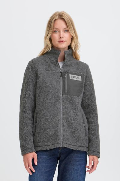 OXMO Plüschjacke OXABBY Gemütliche Plüschjacke mit günstig online kaufen