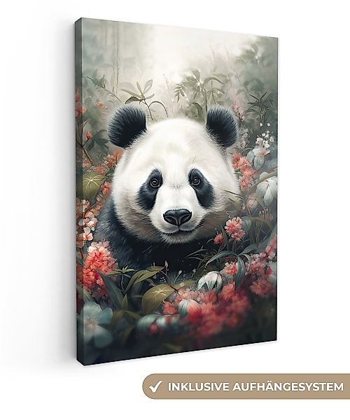 OneMillionCanvasses® Leinwandbild Panda - Wildtiere - günstig online kaufen