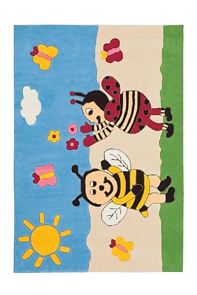 Arte Espina Flachflorteppich Joy 4091 Multi Bumblebee 110cm X 160cm günstig online kaufen