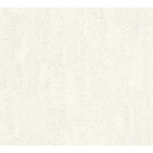 Bricoflor Vinyl Papiertapete in Weiß Uni Strukturtapete Schlicht Ideal für günstig online kaufen