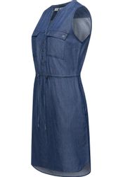 Ragwear Shirtkleid "Roisin Denim" Ohne Taschen stylisches Sommerkleid mit B günstig online kaufen