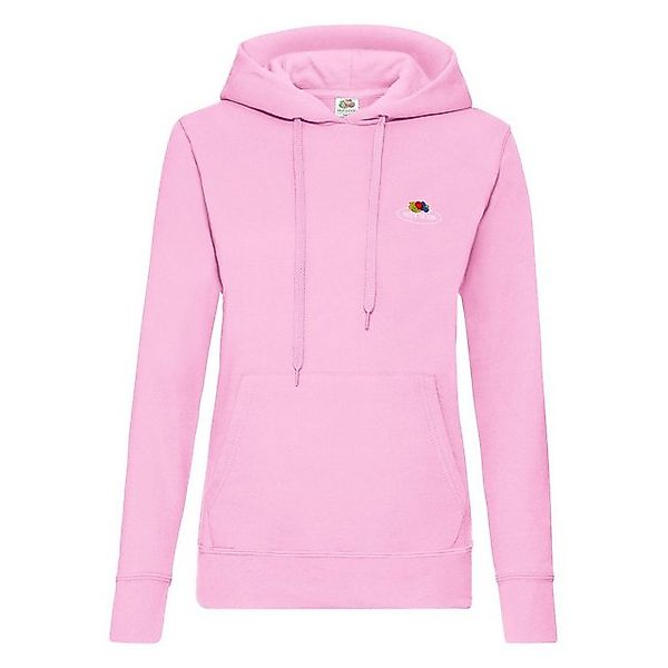 Fruit of the Loom Kapuzensweatshirt Damen Kapuzenpullover mit Vintage-Logo günstig online kaufen