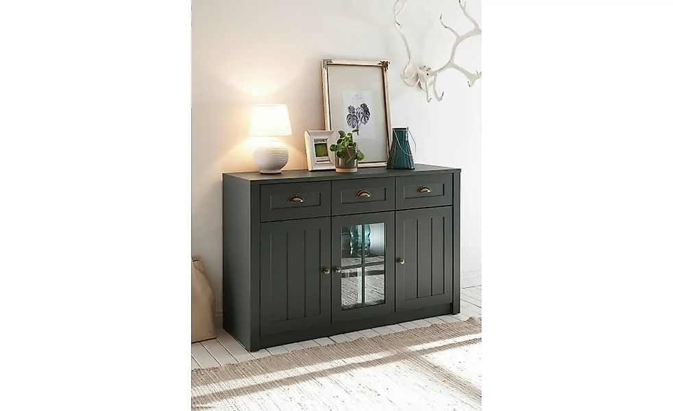 Wohnwand  Verde ¦ grün ¦ Maße (cm): B: 270 H: 198 Kommoden & Sideboards > W günstig online kaufen