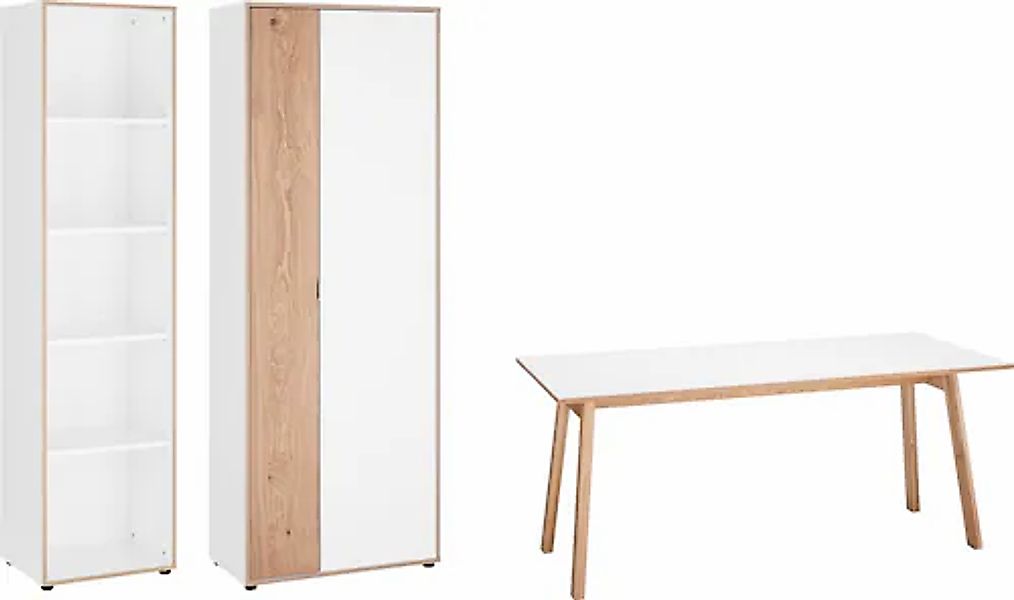 VOGL Möbelfabrik Büromöbel-Set "Trelle", (Set, 3 tlg.) günstig online kaufen