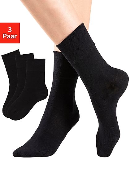 H.I.S Socken Packung, 3 Stk. tlg. mit Komfortbund auch für Diabetiker geeig günstig online kaufen