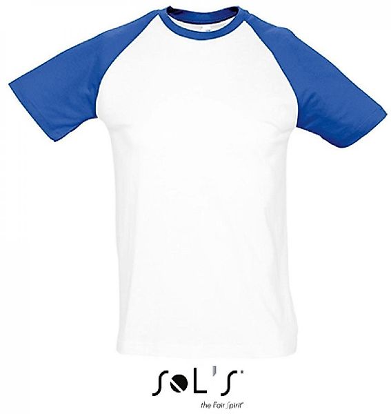 SOLS Rundhalsshirt Raglan Funky 150 Herren günstig online kaufen