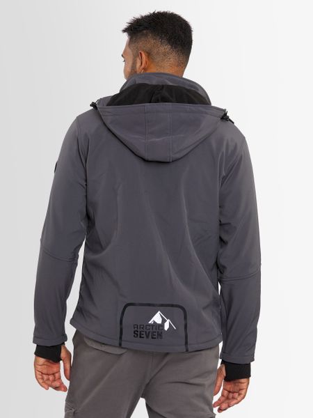 Arctic Seven Softshelljacke "ASColori" Outdoorjacke mit abnehmbarer Kapuze günstig online kaufen