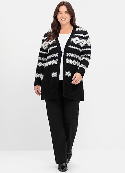Sheego Strickjacke Longstrickjacke günstig online kaufen