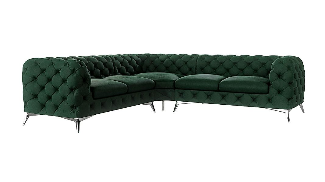 S-Style Möbel Ecksofa Kalina, Chesterfield mit günstig online kaufen