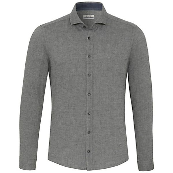 Pure  Langarmshirt Knopfleisten Langarmshirt für Herren günstig online kaufen