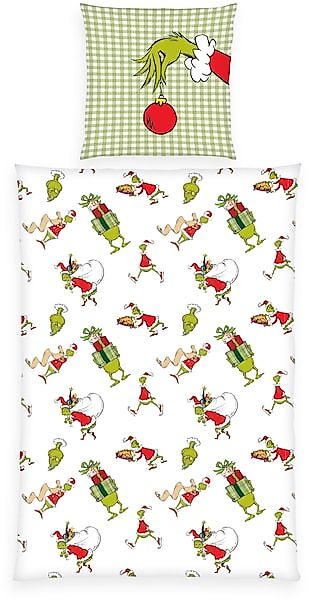 The Grinch Bettwäsche »Grinch«, Wendebettwäsche günstig online kaufen