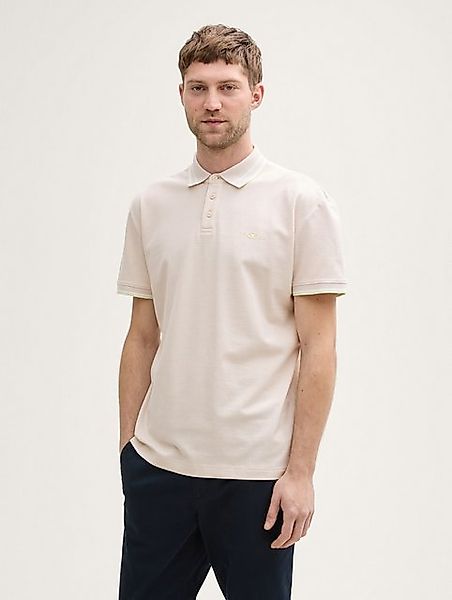 TOM TAILOR Poloshirt Piqué Poloshirt mit Stretch günstig online kaufen