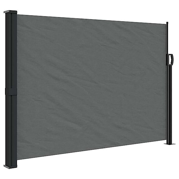 furnicato Seitenmarkise Ausziehbar Anthrazit 140x500 cm günstig online kaufen