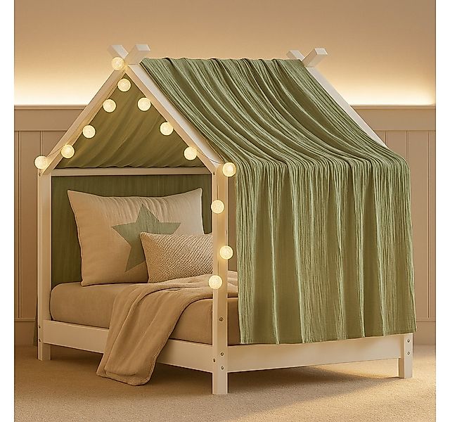 Alavya Home® Betthimmel 3 tgl. Betthimmel Moon Deko-Set 110x360 cm (Hausbet günstig online kaufen