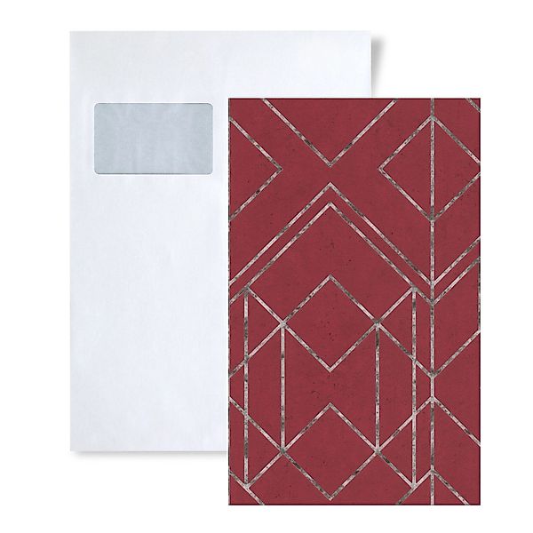 PROFHOME 1 MUSTERSTÜCK S-378692-GU DIN A4 MUSTER der Geometrischen Tapete günstig online kaufen