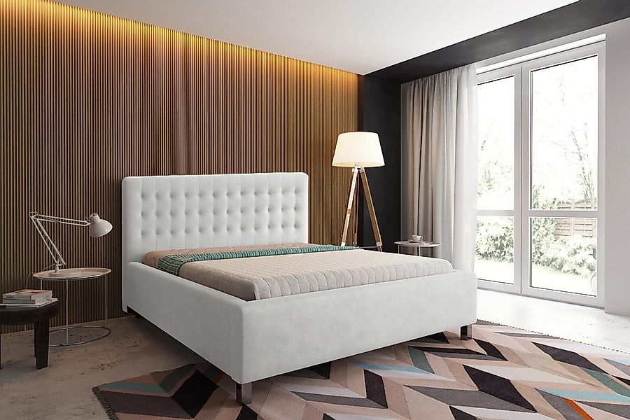 99rooms Polsterbett Corse (Schlafzimmerbett, Bett), 140/160/180 x 200 cm, w günstig online kaufen