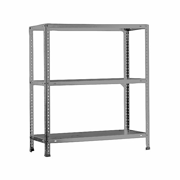 PROREGAL Schraubregal Panda Mini HxBxT 90 x 90 x 40 cm Fachlast 100 kg Grau günstig online kaufen