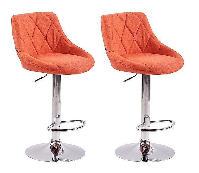 CLP Barhocker Lazio Stoff (2er Set, günstig online kaufen
