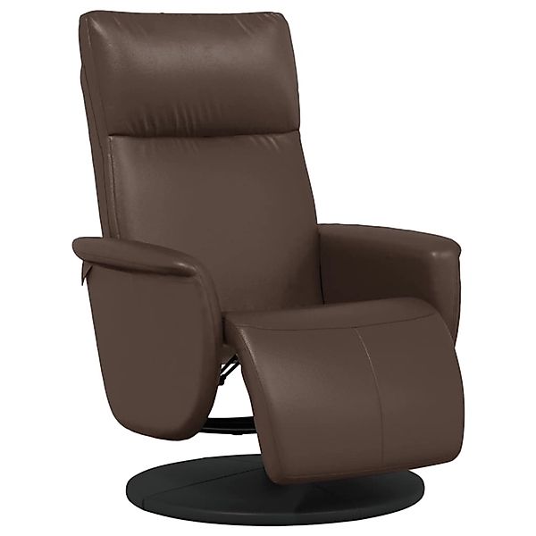 vidaXL Relaxsessel mit Fußteil Braun Kunstleder 356546 günstig online kaufen