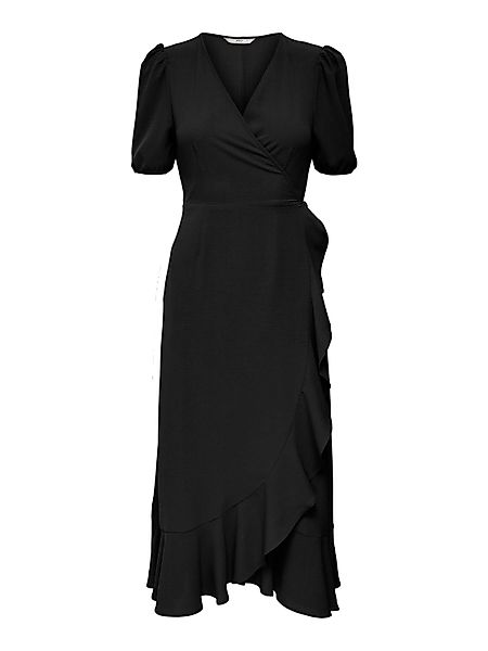 ONLY Maxikleid Mette (1-tlg) Wickel-Design günstig online kaufen