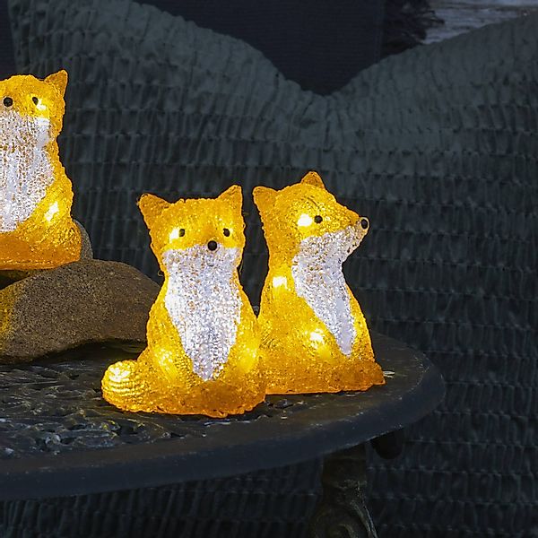 KONSTSMIDE LED-Lichterkette »Weihnachtsdeko aussen«, 40 St.-flammig, LED Ac günstig online kaufen