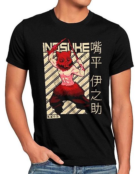 style3 T-Shirt Brave Inosuke demon slayer japan manga günstig online kaufen