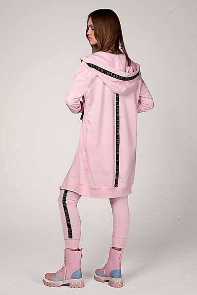 ILAY Lit Kapuzennickijacke Midi Mantel, Rosa günstig online kaufen