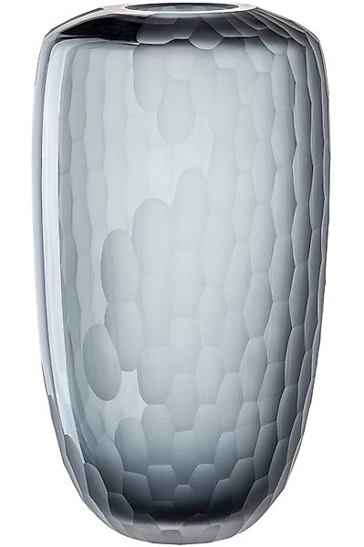 LEONARDO Tischvase "Dekovase BELLAGIO" aus Glas, anthrazitfarben, handgefer günstig online kaufen