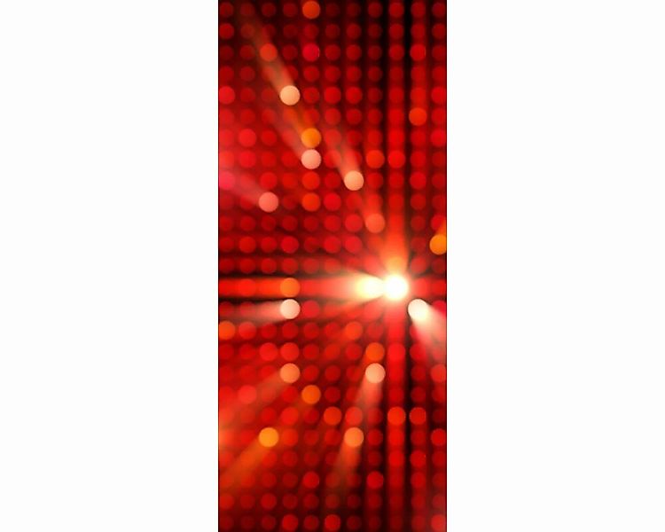 Trtapete "Rotes Licht" 0,91x2,11 m / selbstklebende Folie günstig online kaufen